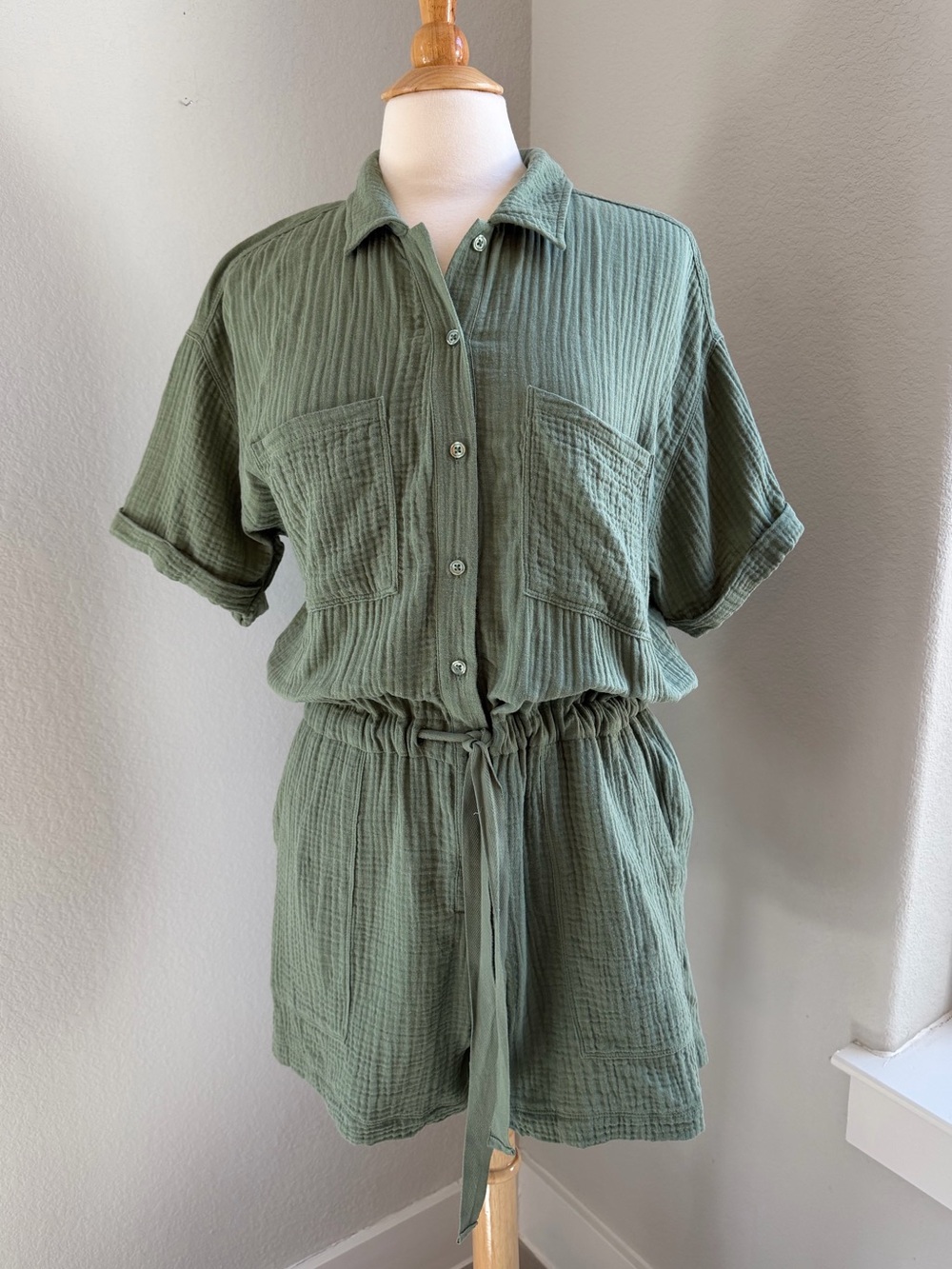 Z Supply Lookout Gauze Romper - Size M